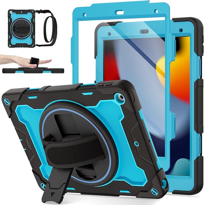 Light Blue+Black
