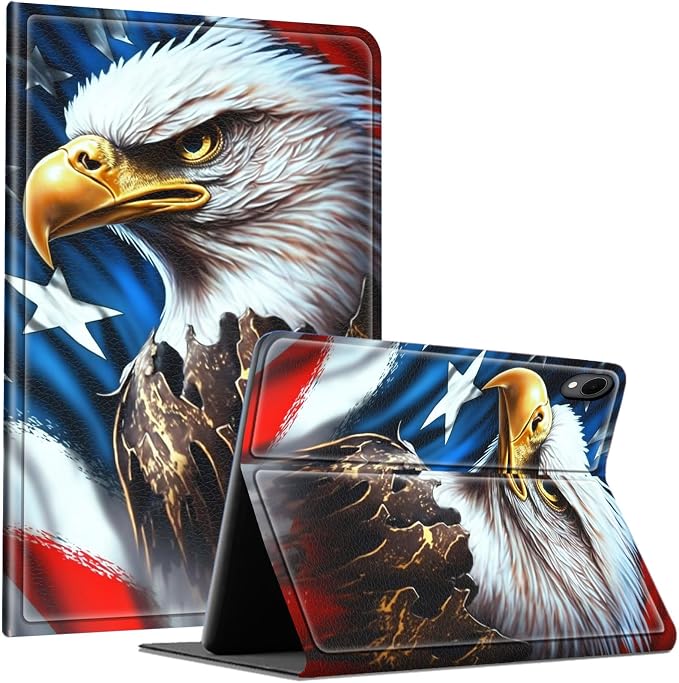 Bald Eagle USA Flag