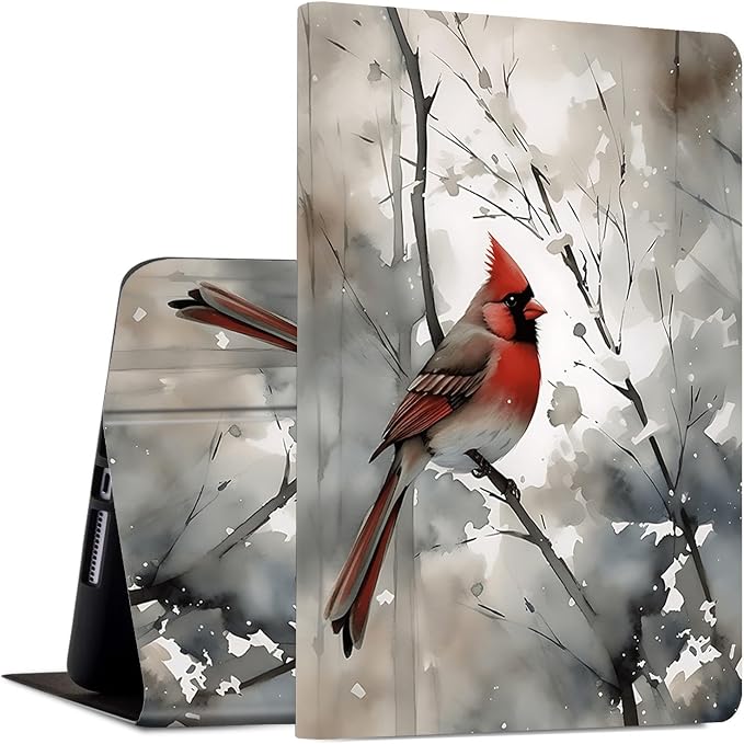 Art Red Cardinal Birds