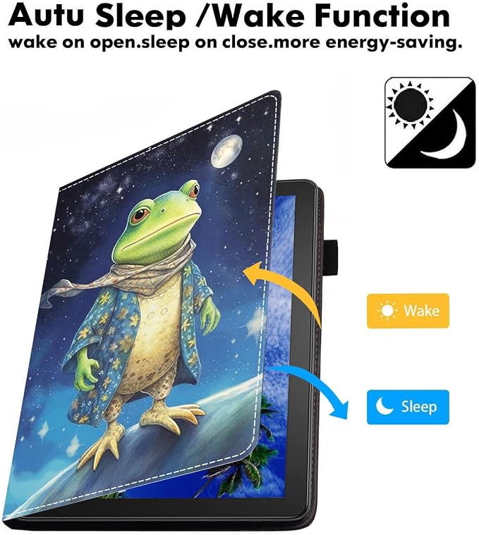 Frog Under The Moon