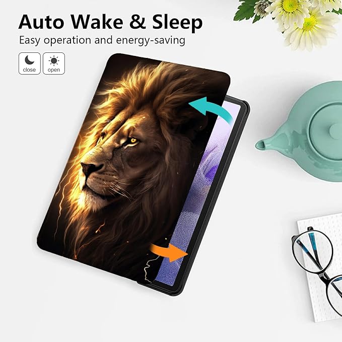 Lion With Lightning