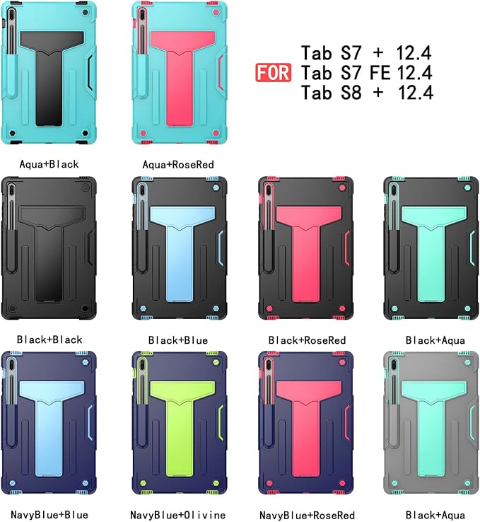05# Mint Green & Rose Red