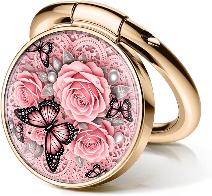 Pink Rose Butterfly