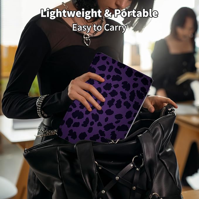 Purple Leopard Print