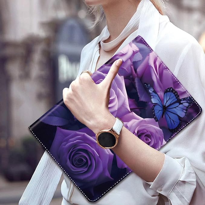 Purple Roses and Butterflies
