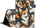 Case for Amazon Fire HD 10/HD 10 Plus Tablet 10.1 (13th/11th Generation 2023/2021 Release) Slim PU Leather Cover with Card Slot &amp Auto Wake/Sleep Dogs