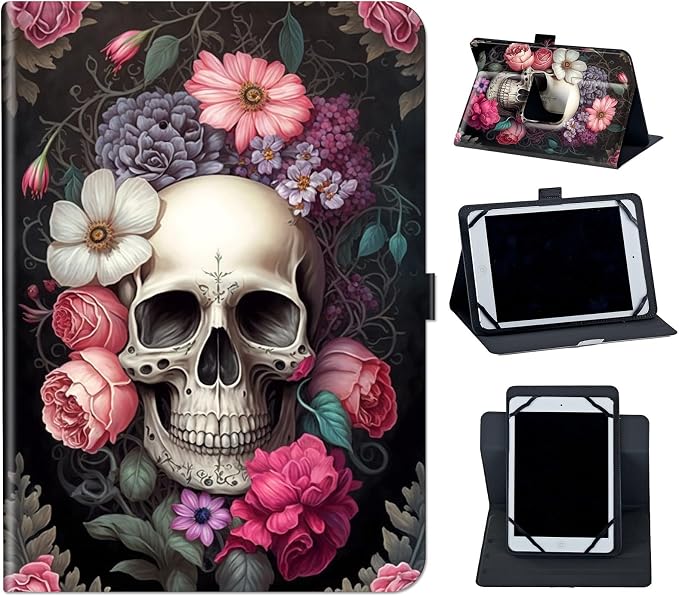 Rose Flower Skull