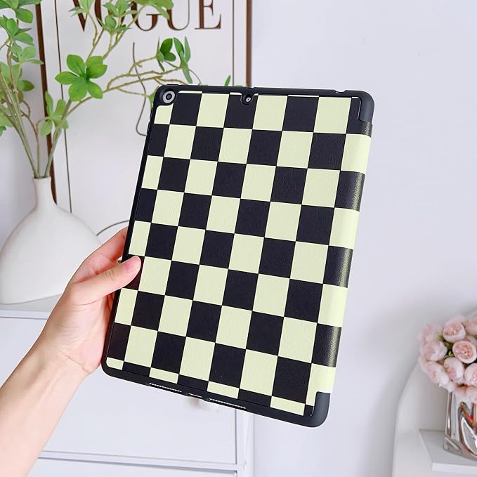 Black and green checkered