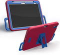 Incipio - Kids Silicone Bumper Case for iPad 11th Gen 4ft Drop Protection Built-in Kickstand Easy-Grip Handles Durable Protective Cover (Blue)