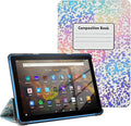Slimshell for Amazon Fire Max 11 (13th Generation 2023 Release) - PU Leather Folding Stand Cover for Fire 11 Tablet Case with Auto Wake/Sleep Composition Book