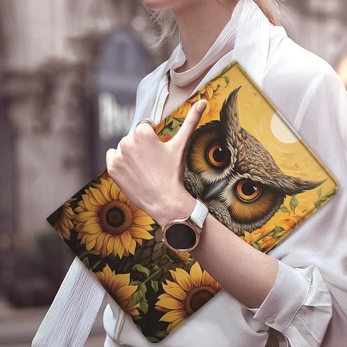 Owl and Sunflower