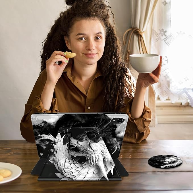 Black White Dragon