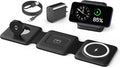 Magnetic Wireless Charger for iPhone: Fodable 3 in 1 Charging Station for Multiple Apple Devices - Travel Charging Pad Dock for Apple Watch iPhone 16 15 14 13 12 Pro Max Plus &amp Airpod
