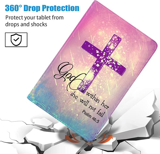 Christian Cross Bible Verse Quote Psalm 46:5