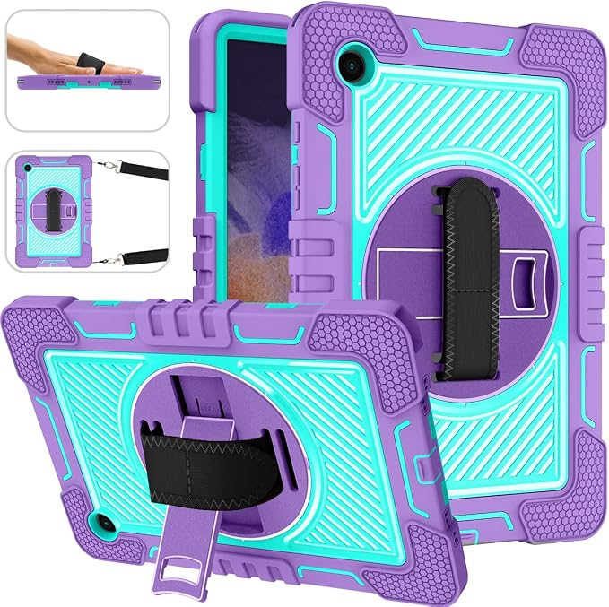 01# Purple + Mint Green