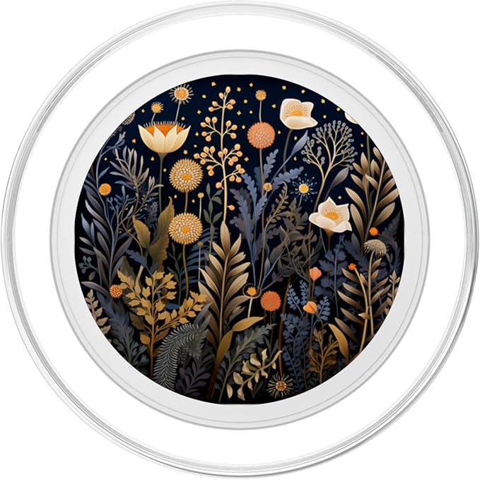 Wildflower Flowers Design Floral PopSockets PopGrip for MagSafe