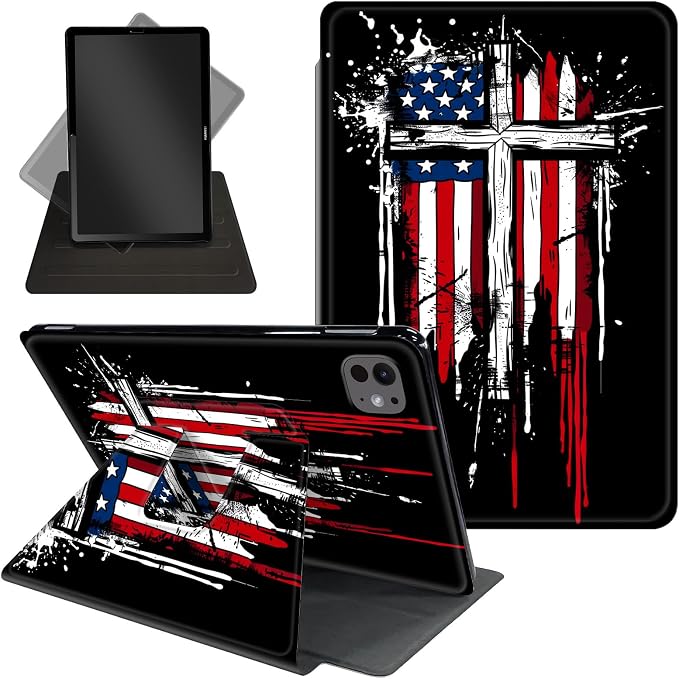 American Flag Cross