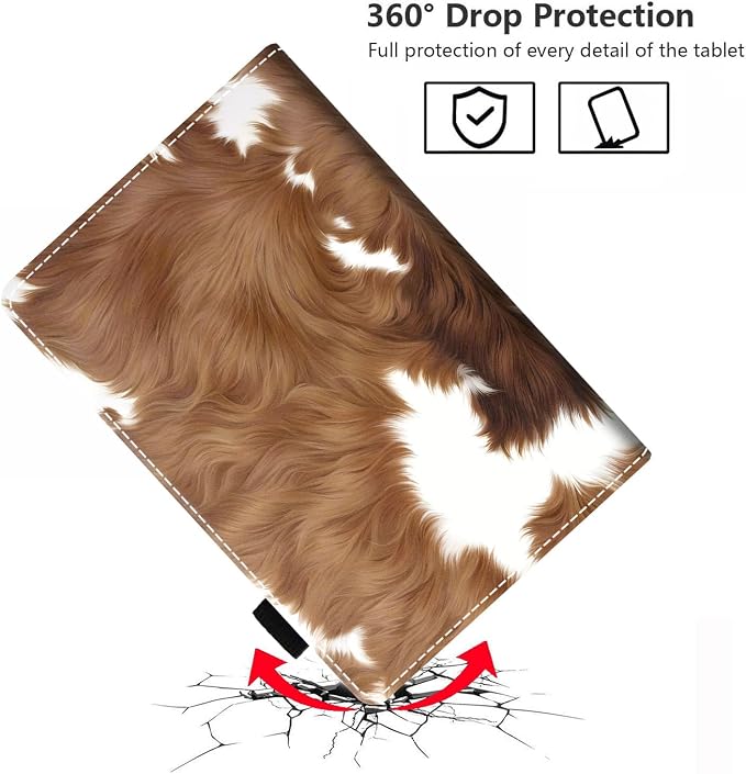 Brown Cow Print