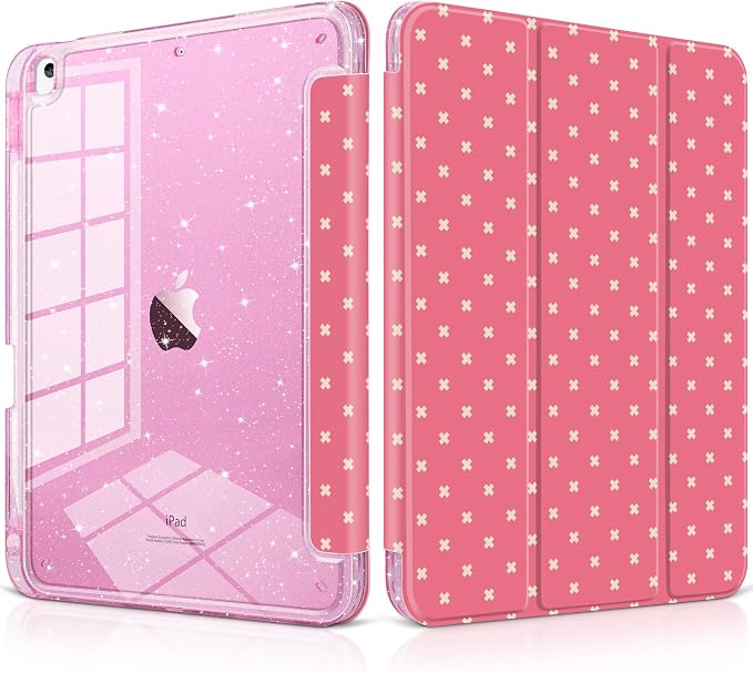 Dark Pink Cross Dot