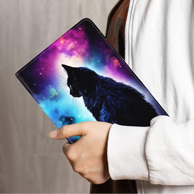 Galaxy Nebula Black Cat