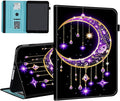 Case for iPad 9th Generation/iPad 8/iPad 7 iPad 10.2 2021 2020 2019/iPad Air 10.5/iPad Pro 10.5Card Slot PU Leather TPU Case Pen Holder Auto Wake SleepMoon Stars