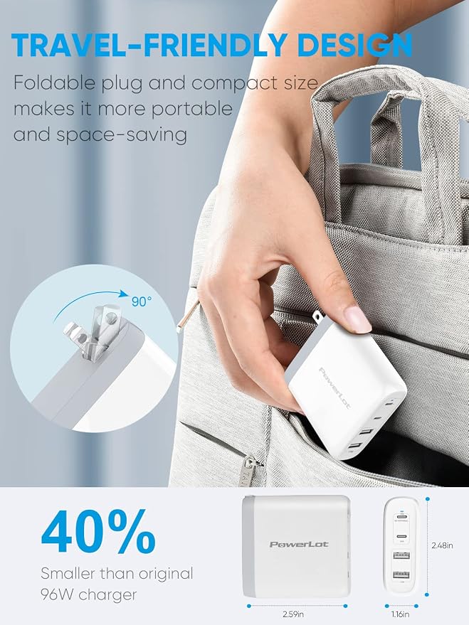 4 ports-White