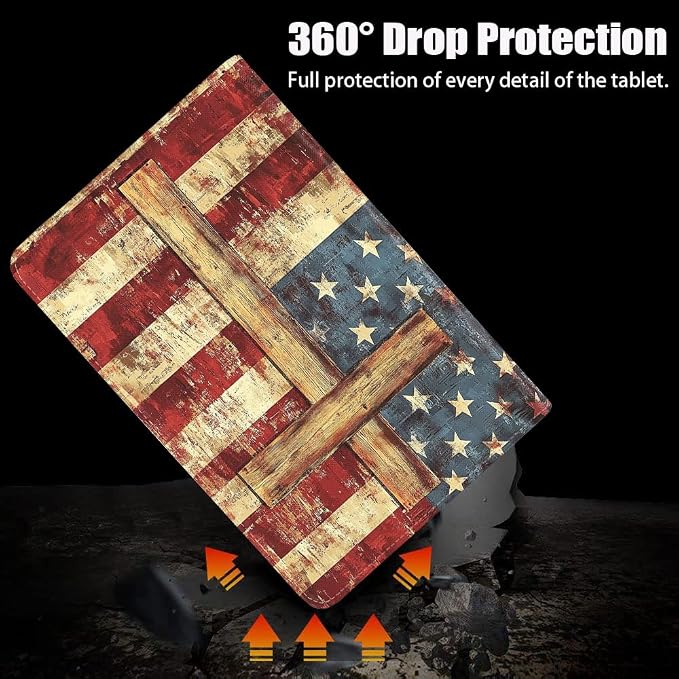 American Flag Cross