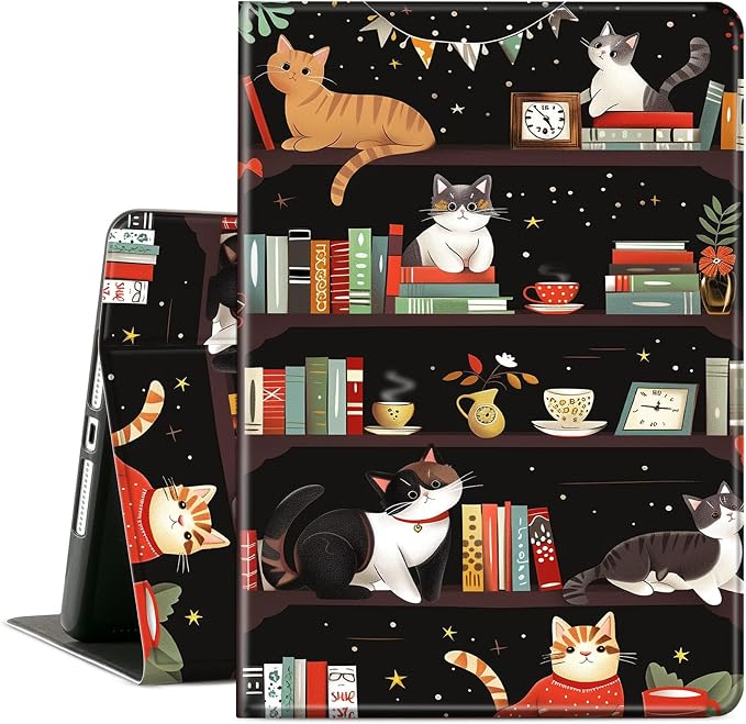 Bookshelf Cute Cat
