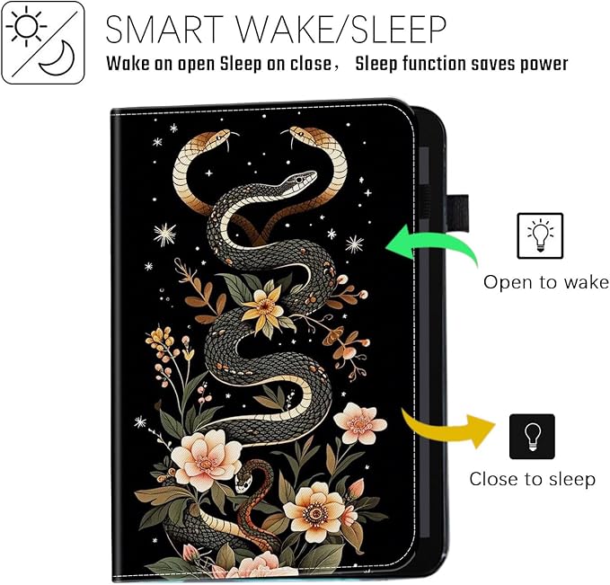 Aesthetic Snake Floral