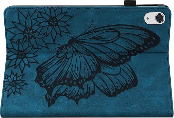 04# Flower Butterfly Blue