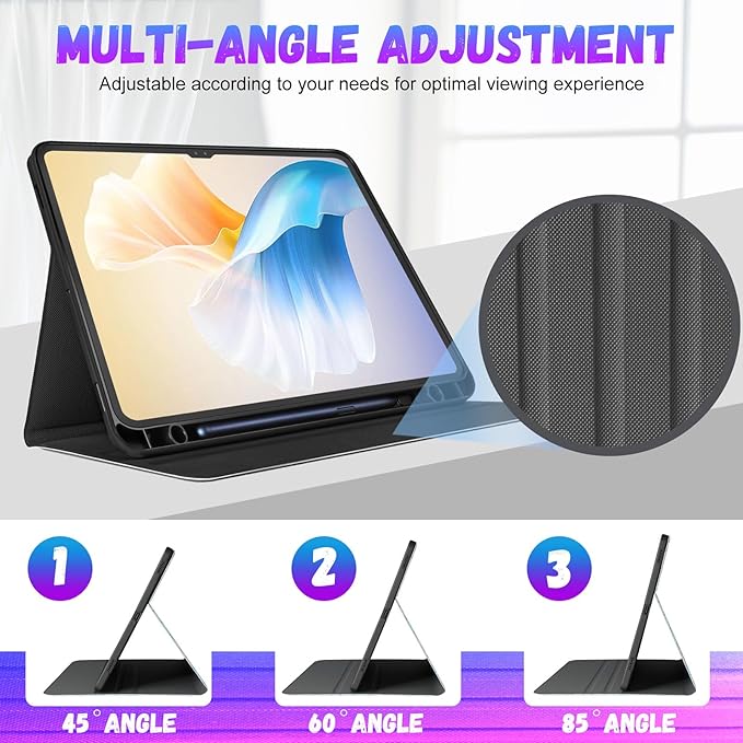 for Samsung Galaxy Tab S9 Plus/S9 FE Plus Case 12.4 Inch 2023 for Women Girls Folio Cover with Pencil Holder Cute Pretty Design Girly Kawaii Strawberry Teens Tablet Cases for Tab S9+/S9 FE+