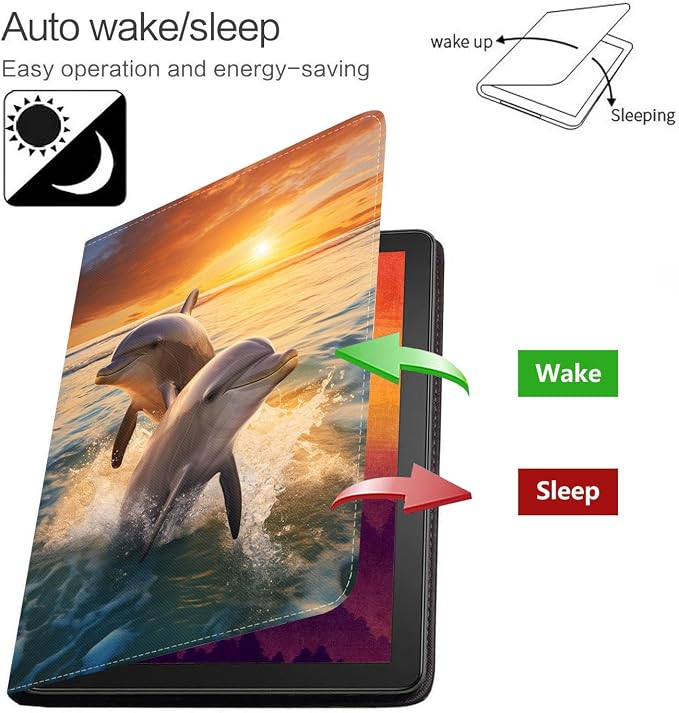 Dolphins At Sunset