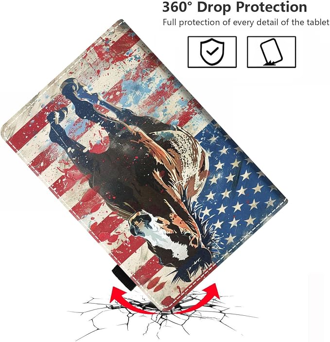American Flag Horse