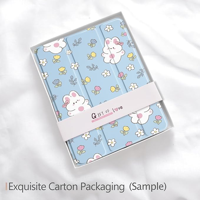 Flower Bunny D/Blue