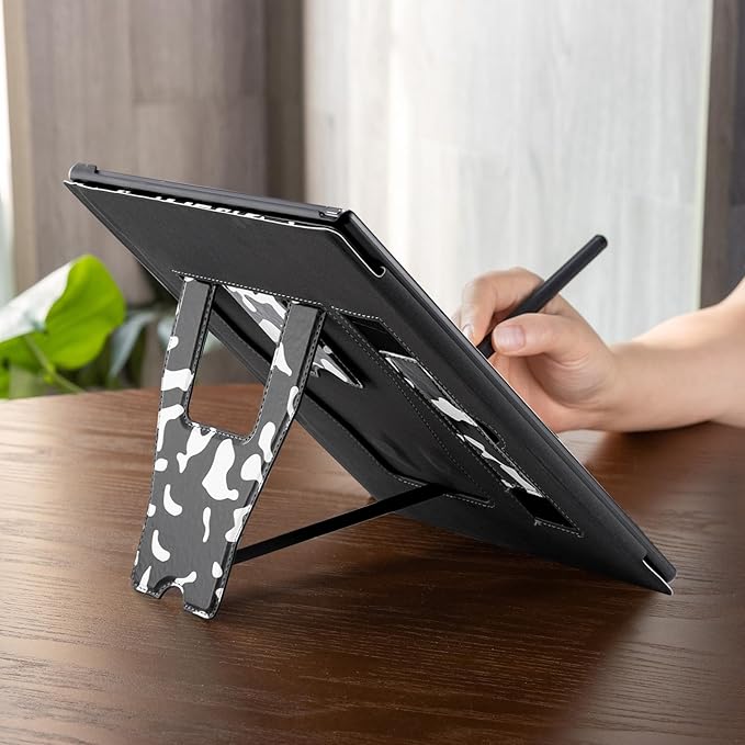 CoBak Case for Remarkable 2 Paper Tablet with Two Viewing Angles- Lightweight and Hard Back Shell Protective Book Folio Cover with Built-in Pen Holder - for 10.3 2020 Released (with Stand Notebook)