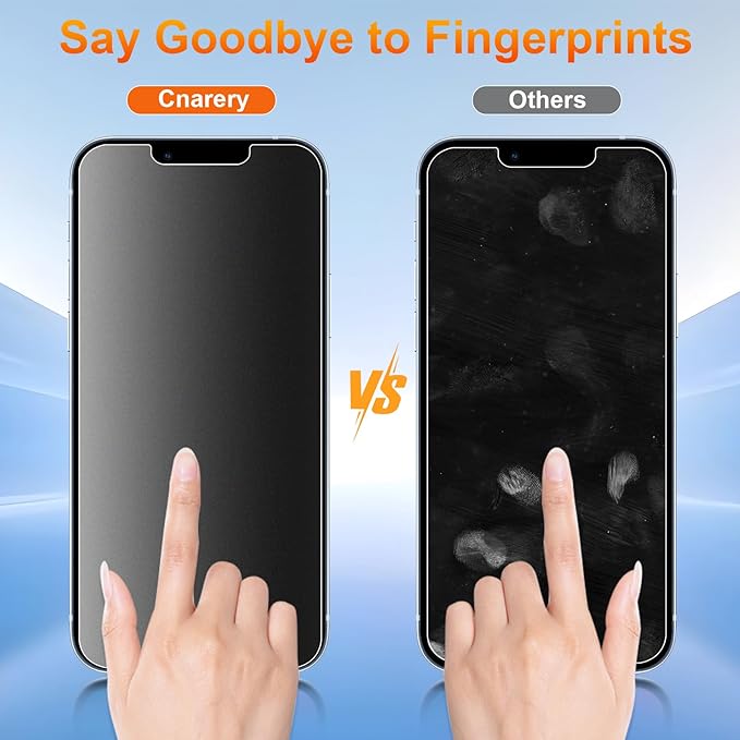 2 Pack matte privacy Screen Protector for iPhone 13 pro max/ 14 plus