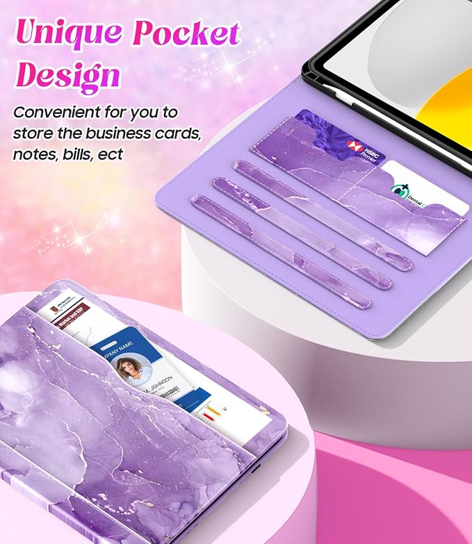 Marble Purple