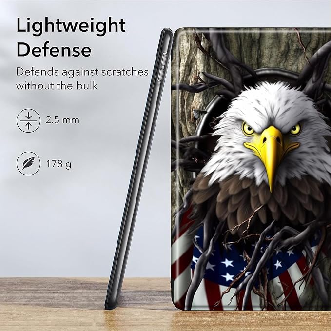 Bald Eagle American Flag