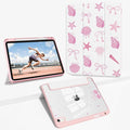 Case Compatible with iPad (A16) 11th Generation 11 Inch 2025/10th Generation 10.9 Inch 2022 Shockproof Hybrid Slim Stand Cover with Clear Back Shell &amp Pencil Holder Auto Wake/Sleep Z015