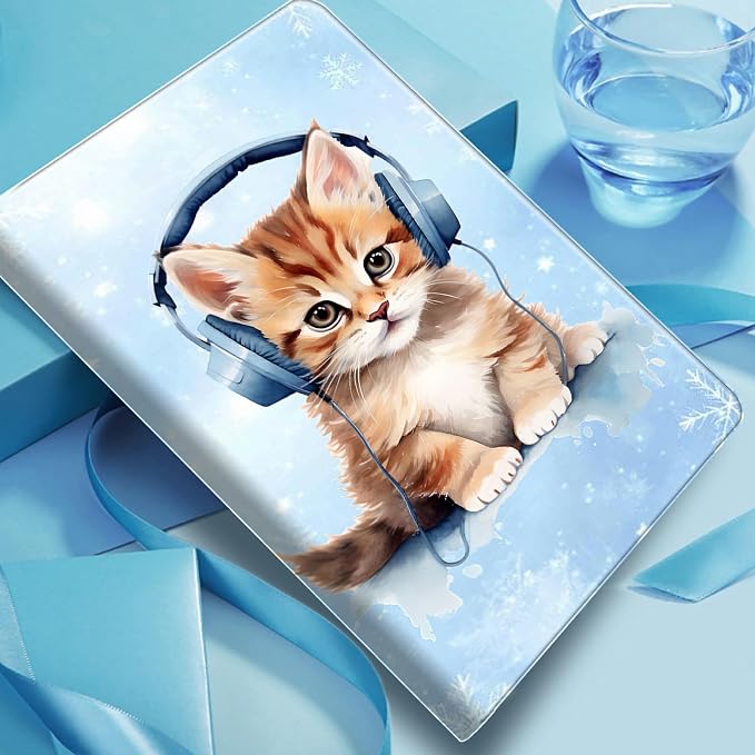 Snowflakes And Cat