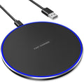 Fast Wireless Charger 10W Max Charging Pad for iPhone 14/14 Pro/14 Plus/13 Pro Max/13/12/SE/11/X/XR/8 Samsung Galaxy AirPods/Pro Huawei Mate 20/30