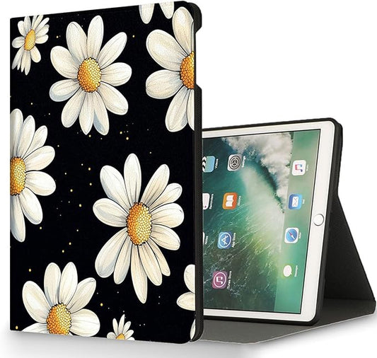 for Samsung Galaxy Tab A11/Tab A9 8.7 Inch 2025/2023 Model X133/X135/X110/X115 Tablet CaseAuto Wake/SleepAdjustable Stand Protective Cover - Daisy