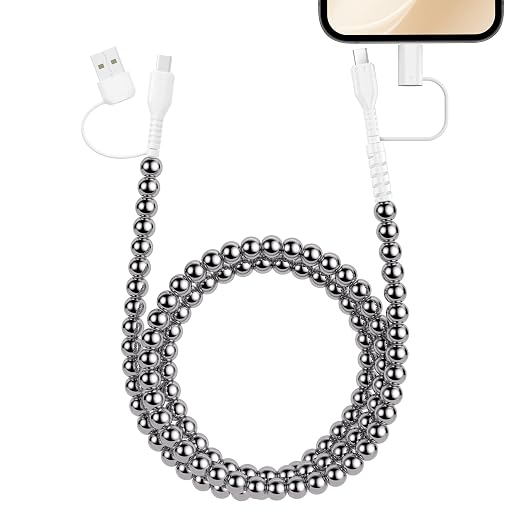 Silver Round Beaded
