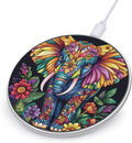 Elephant Wireless Charger Anti-Slip Wireless Charging Pad Slim Charger Mat for Men Women