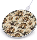 Lion Wireless Charger Anti-Slip Wireless Charging Pad Slim Charger Mat for Men Women