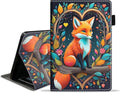 Case for Amazon Fire HD 10/HD 10 Plus Tablet 10.1 (13th/11th Generation 2023/2021 Release) Slim PU Leather Cover with Card Slot &amp Auto Wake/Sleep - Fox