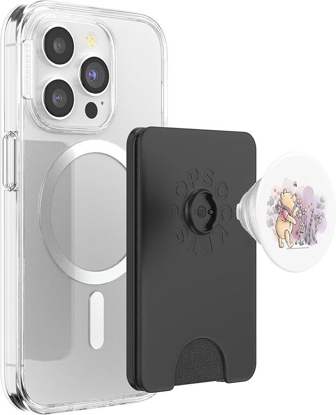 Winnie The Pooh - Smell The Flowers PopSockets PopWallet for MagSafe