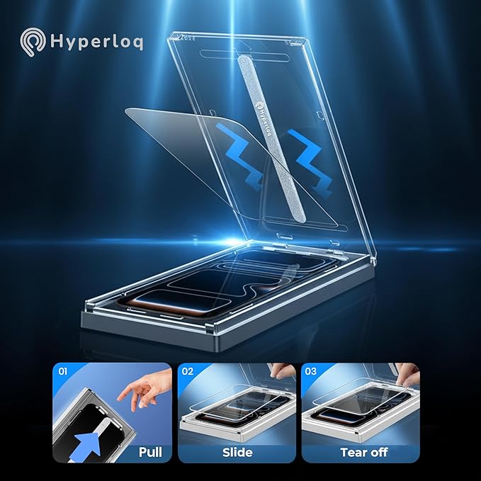 NeoGlass Clear Screen Protector for iPhone 17 Pro Max/16 pro max 2-Pack 9H Tempered Glass Ultra HD Clarity Anti-Fingerprint Easy Bubble-Free Install