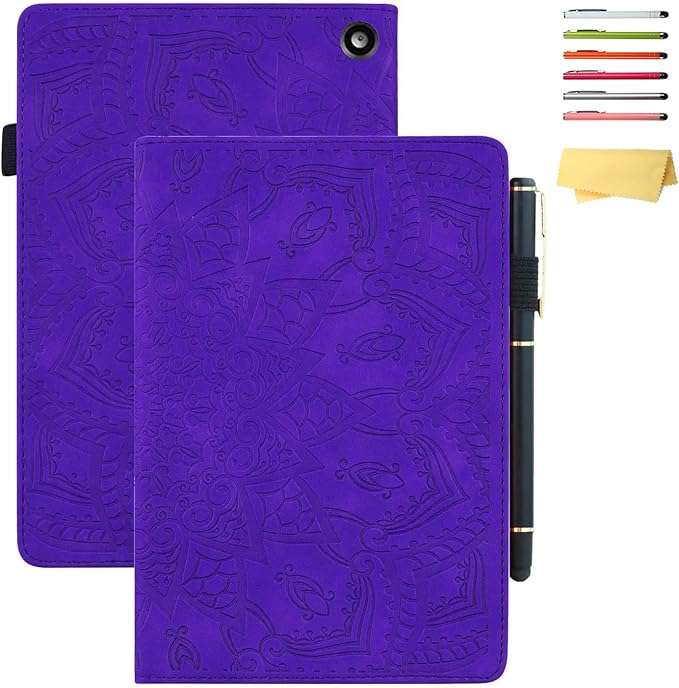 03# Purple Paisley Flower