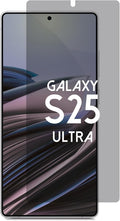 Privacy Screen Protector for Galaxy S25 Ultra - Blue Light Blocking Film 6.9 with Alignment Tool Kit [1 Pack] - Support Fingerprint Unlock/Cell Phone Private Scratch Resistant Film